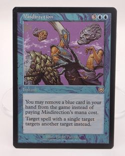 Misdirection Tempest Rare Instant Regular English 1999 MTG Wizards WotC NM/LP - Image 1