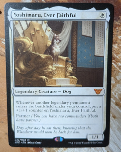 MTG Yoshimaru, Ever Faithful - Commander: Kamigawa: Neon Dynasty NM - Image 1