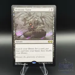 Demonic Tutor Ultimate Masters Regular Near Mint NM MTG - Image 1