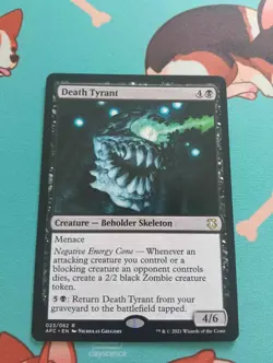MTG Magic the Gathering - Death Tyrant - Forgotten Realms Commander - Image 1