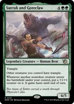 Surrak and Goreclaw - 337 / English / Near Mint MTG - Image 1