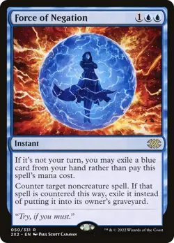 Foil - Force of Negation - 50 / NM / English MTG - Image 1