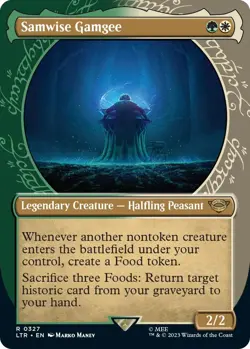 Samwise Gamgee (Showcase) - 327 / English / Near Mint MTG - Image 1