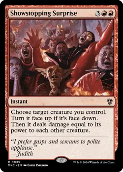 Showstopping Surprise - 35 / English / Near Mint MTG - Image 1