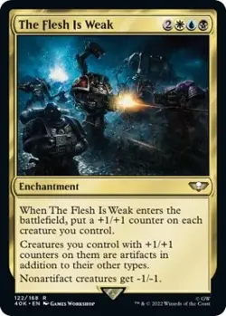 The Flesh Is Weak - 122 / English / Near Mint MTG - Image 1