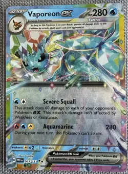 Pokemon TCG Prismatic Evolutions Holo Promo EX Card Lot - Eeveelutions & Pikachu - Image 5
