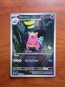Slowbro 090/084 - Illustration Rare - Pokemon TCG: Pitch Black - NM - Image 1