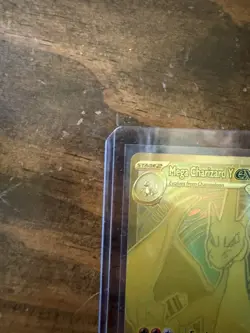 Mega Charizard Y EX 294/217 Gold Hyper Rare Ascended Heroes Pokemon TCG - NM - Image 3