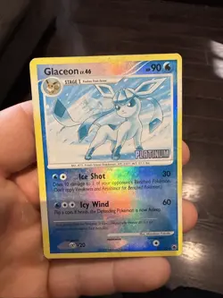 Pokemon Glaceon 20/100 Burger King Platinum Promo Reverse Holo Rare TCG - Image 1