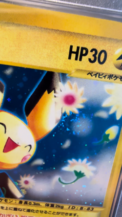 2001 POKEMON JAPANESE EXPEDITION 114 PICHU-HOLO 1ST EDITION | PSA 8 🌀 - Image 2