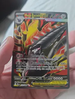 Pokemon TCG Mega Excadrill ex 103/084 Pitch Black Ultra Rare EN | NM - Image 1