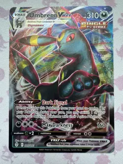 Pokemon TCG Sword & Shield Evolving Skies - Umbreon VMAX 095/203 NM - Image 1