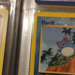 Pokemon Marill 11/18 Southern Islands Promo Reverse Holo English Basic 40HP - Image 4