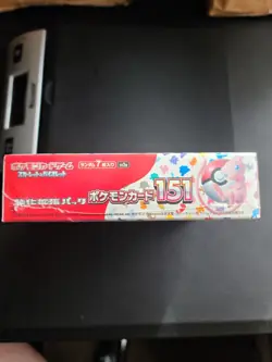 Pokemon 151 Japanese Booster Box Factory Sealed US seller With Shrink - Image 3