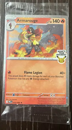 Armarouge 012/084 Pitch Black Exclusive Best Buy Promo | 2026 *Sealed Promo* - Image 1