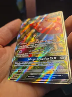 Pokemon Vileplume GX 211/236 SM Cosmic Eclipse Ultra Rare Full Art Holo MINT - Image 2