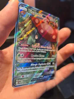 Pokemon Vileplume GX 211/236 SM Cosmic Eclipse Ultra Rare Full Art Holo MINT - Image 3