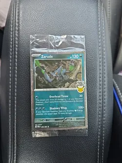 Zarude Pitch black promo gamestop NEW SEALED IN HAND! SHIPS FAST - Image 1