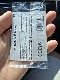 Zarude Pitch black promo gamestop NEW SEALED IN HAND! SHIPS FAST - Image 4