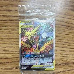 The Pokemon Company Moltres & Zapdos & Articuno GX TAG TEAM Promo Holo EN SM210 - Image 1