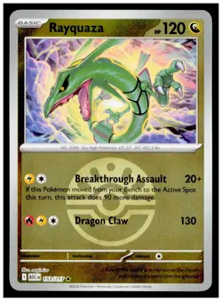 Rayquaza (Friend Ball) 153/217 Rare Ascended Heroes Pokemon Reverse Holo NM - Image 1