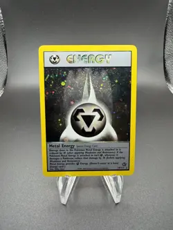 Pokemon TCG Neo Genesis Metal Energy 19/111 Holo Rare Unlimited English - Image 1