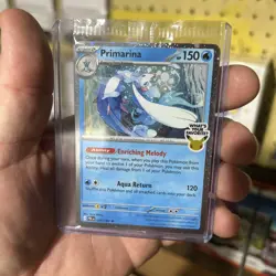Pokemon Primarina 020/084 Pitch Black Promo Sealed Barnes And Noble Prize - Image 1