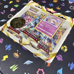 Pokemon TCG Astral Radiance 3 Pack Blister Sylveon Promo SWSH - Image 2