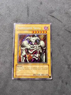 Yu-Gi-Oh! Summoned Skull BPT-002 Secret Rare Limited Edition Tin Promo HP - Image 1