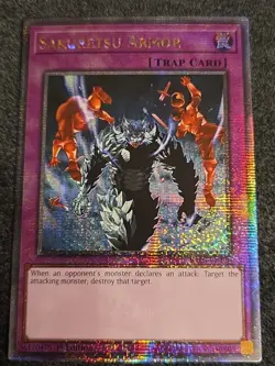 Sakuretsu Armor RA03-EN130 Quarter Century Secret Rare YuGiOh! NM - Image 1