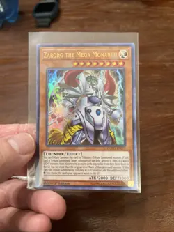 Yu-Gi-Oh! Zaborg the Mega Monarch DUPO-EN079 Ultra Rare 1st Edition Near Mint - Image 2