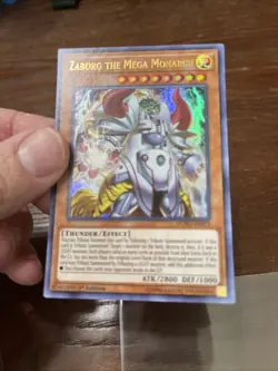 Yu-Gi-Oh! Zaborg the Mega Monarch DUPO-EN079 Ultra Rare 1st Edition Near Mint - Image 3