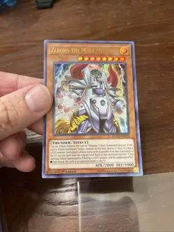 Yu-Gi-Oh! Zaborg the Mega Monarch DUPO-EN079 Ultra Rare 1st Edition Near Mint - Image 5