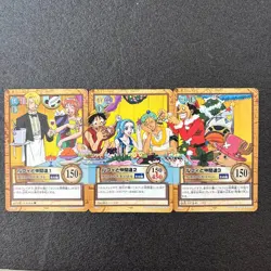 Rare One Piece Hyper Battle Card 3 Card Set from Japan - Image 1