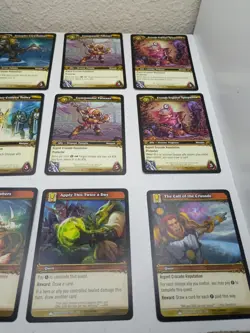 2010 World Of Warcraft Tcg Lot (190) No Foil - Image 3