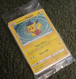 SEALED Special Delivery Pikachu SWSH074 Promo Card - Image 2