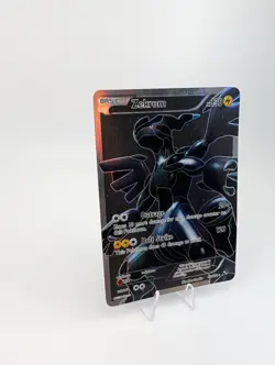 Pokemon Zekrom 114114 Full Art Ultra Rare Black White Holo Trading Card NM LP - Image 4