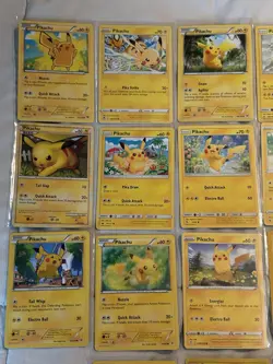 Pikachu Collection Lot Of Cards All Different Holo Promo Foil reverse holo 26 Nm - Image 3