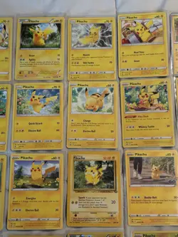 Pikachu Collection Lot Of Cards All Different Holo Promo Foil reverse holo 26 Nm - Image 4