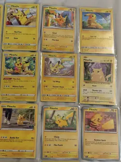 Pikachu Collection Lot Of Cards All Different Holo Promo Foil reverse holo 26 Nm - Image 5