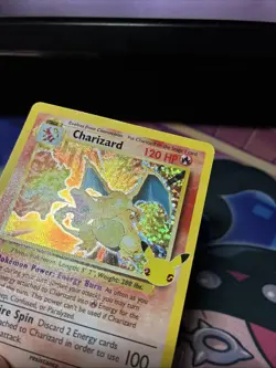 Pokemon TCG Charizard Celebrations Card 4/102 LP Holo Rare Classic Collection - Image 5