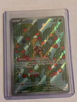 Pokemon TCG Shuckle Full Art Holo Card 136/132 NM - Image 1