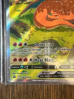 Charizard V SWSH260 SWSH: Sword & Shield Promo Cards Holo - Image 2
