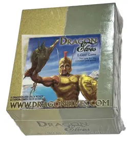 Dragon Elves E-Card Game Box Set NEW 5 Dragonelves & 5 Bronzemen Decks RARE - Image 1