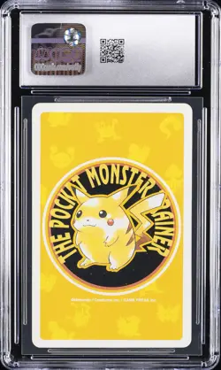 1998 POKEMON PLAYING CARDS JAPANESE YELLOW DECK #6 GENGAR CGC 8.5 - Image 2