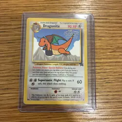 Pokemon TCG Dragonite #5 Black Star Promo WB the First Movie Stamped Card - Image 1
