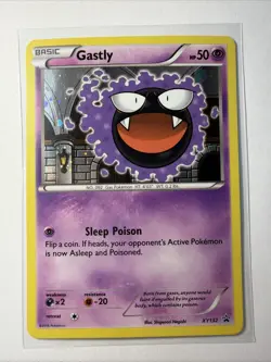 Gastly XY132, NM Holo Promo, Black Star Promo, XY, Pokemon TCG Cards - Image 1
