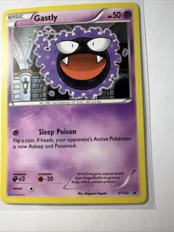 Gastly XY132, NM Holo Promo, Black Star Promo, XY, Pokemon TCG Cards - Image 4
