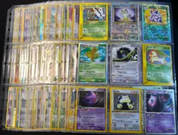 Lot of 135 ALL HOLO Vintage Pokemon Card Binder Collection - Image 1