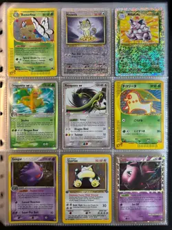 Lot of 135 ALL HOLO Vintage Pokemon Card Binder Collection - Image 2